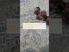 Emrbroidery Lace Fabric Breathe Lace Fabric Lace Elegent Wedding Embroidery Fabric