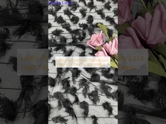 Leafy Fabric hollow-up Chantilly Lace High Fabric For DIY Clothing Dress