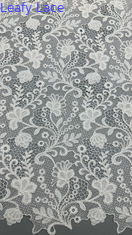 Embroidery Lace Fabric 100% cotton Luxary Party Style Laser Breathe Embroidered Fabric