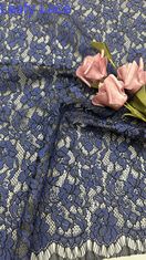 Leafy Emrbroidery Lace Fabric Mesh Breathe Lace Fabric Elegent