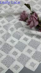 White Lace 100% Cotton Hollow-up Lace Fabric Embroidered Lace Mesh Lace Fabric Occasion Evening Fabric
