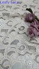 Hollow-up Lace Fabric Embroidered Lace Mesh New Collection Evening Fabric