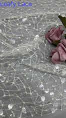 Sequin Embroidery Fabric Shining Crochet Lace Fabric Evening Occasion Fabric