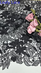 Chantilly Lace Luxary Chemical Lace Fabric Leafy Romantic Lace for Wedding Couture and Dresses