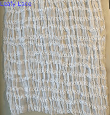 French Style Pleated Lace Fabric for Mesh Breathe High Quality Premium Lace Fabric Luxury
