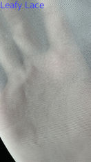 Leafy Luxury High Quality Tulle Mesh Fabric Customized Embroidery Design