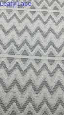 Luxury White Lace Wave Serrated Effect for Artistic Brial Wedding Evening Dresses