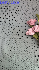 Leafy Lace Embroidery Fabric for Wedding Party Dress