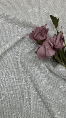 Sequin Lace Embroidered Fabric High Quality Luxary for Party Style  New Collection Design Dress