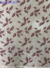 Tone - Tone Color French Chantilly Lace Fabric For Lady Garment