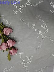 Colorful Voile Lace Embroidered Tulle Mesh Fabric
