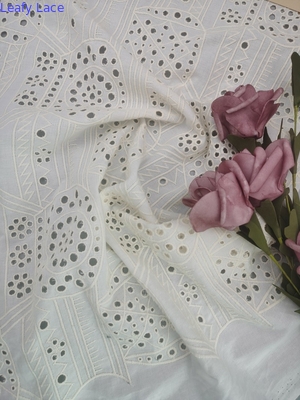 125cm Sequin Embroidered Fabric Bridal Net Tulle Lace By Leafy