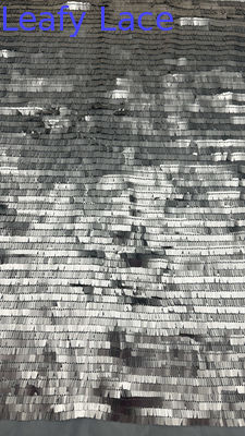 Leafy Sequin Embroiderey Metal Fabric Durable and Elegant Embroidery Fabric Wedding Party Occasions Hight Quality Embroidery Fabric