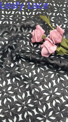 Hollow Out Sequin Embroiderey Metal Fabric Durable And Elegant Sequin for Wedding Party dress