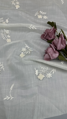 Tulle Mesh Embroidered Lace Fabric Customized Luxary Customized Factory To Wedding Dresses Gowns