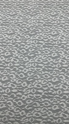 White Embroiderey Lace Fabric 100% Cotton Ivory High Quality Luxary Fabric 124CM Width