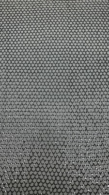 Sequin Embroidered Mesh Fabric Hollow-up Specia Design Customized for Gown