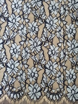 Tone - Tone Color Corded 3d Flower Applique Fabric