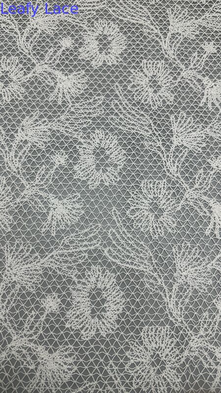 Hollow-up Embroidered Guipure Lace Fabric Luxary Embroiedered Special Design Brand