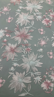 3D Floral Lace Fabric Durable and Elegant Luxary Embroidery Fabric  Wedding Birthday Occasions Hight Quality Embroidery Lace Fabric