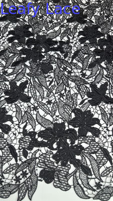 Chantilly Lace Luxary Chemical Lace Fabric Leafy Romantic Lace for Wedding Couture and Dresses