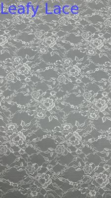 White Lace New Design Tulle Mesh Fabric Floral High Quality Breathe for Cauasl Gowns