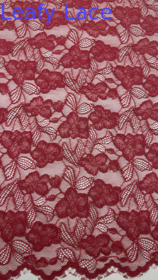 Red Embroidered  Mesh Lace Trim Tulle fabric gallery and custom designs For Party Dresses