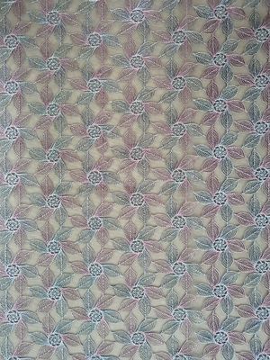 80 yards Flower Colored Embroidery Fabric For Little Girls Dress