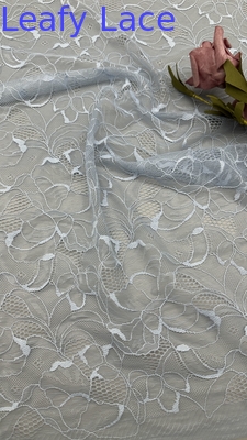 Mesh Lace Fabric Hollow-up Elegant And Breathe Design Customized Fabric For Gowns